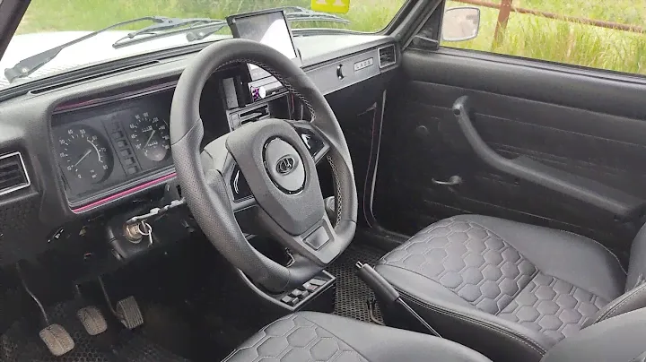 ВАЗ 2107 РУЛЬ в стиле BRABUS из экокожи, дорого богато