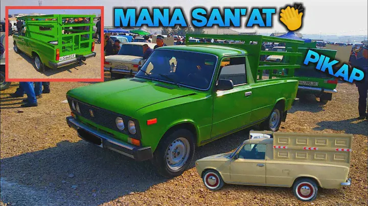 ЖИГУЛИ ПИКАПЛАР 😳 МАНА МАХОРАТ 👍