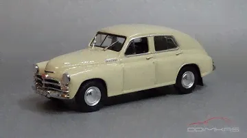 ГАЗ М20В Победа || Мașini de legendă №13 - Автолегенды Румынии || Масштабные модели автомобилей 1:43